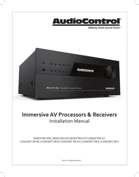 AudioControl Maestro X9S