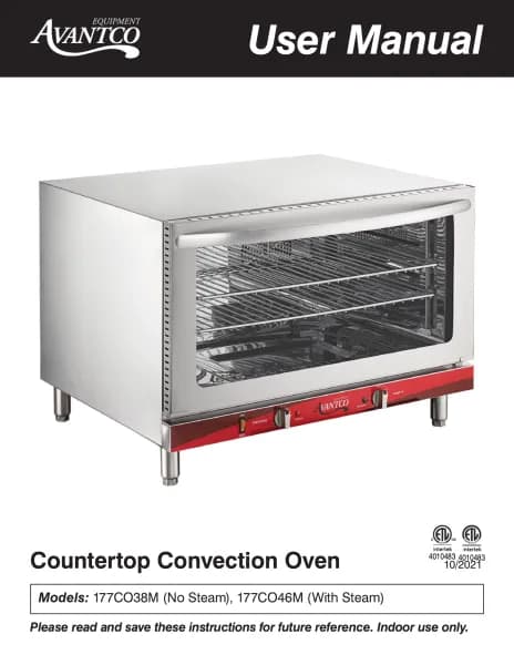 Avantco 177CO38M