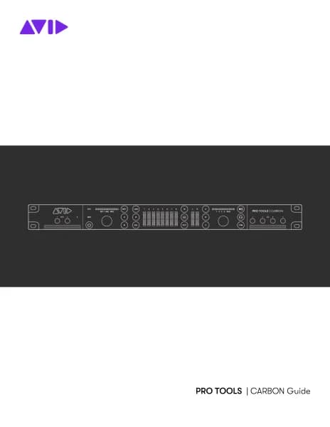 Avid Pro Tools Carbon