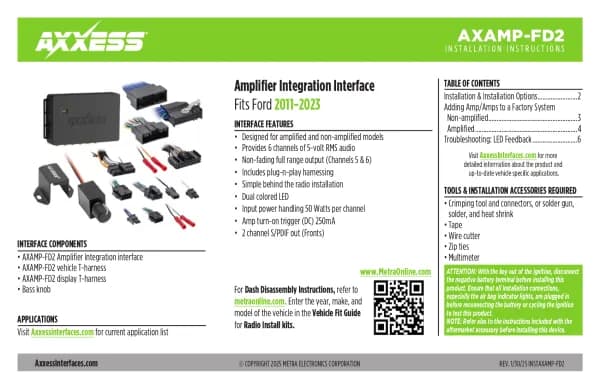 AXESS AXAMP-FD2