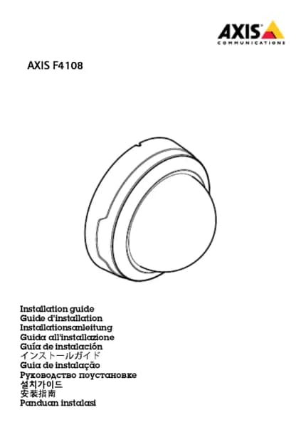 Axis F4108