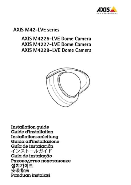 Axis M4227-LVE