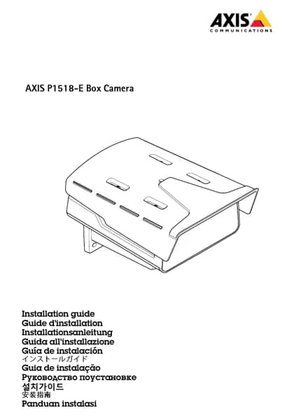 Axis P1518-E
