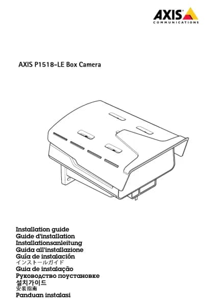Axis P1518-LE