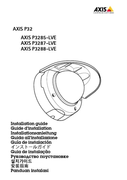 Axis P3287-LVE