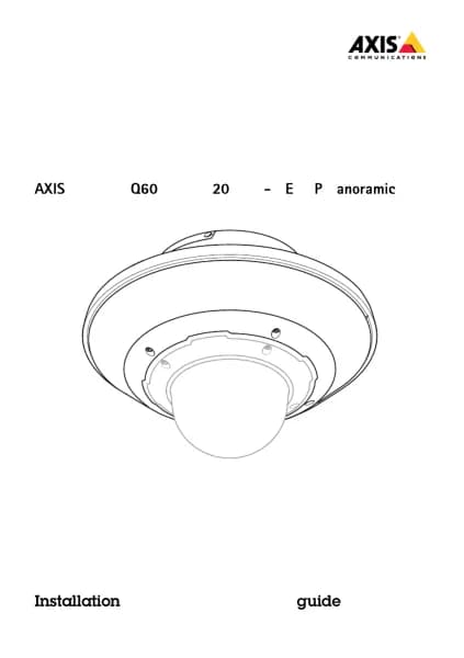 Axis Q6020-E