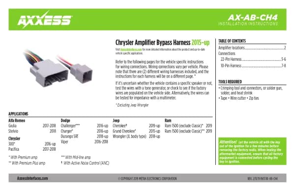 Axxess AX-AB-CH4