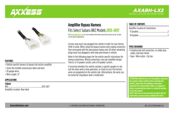 Axxess AXABH-LX2