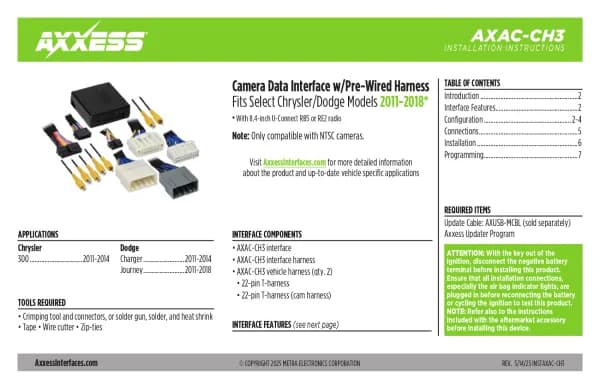 Axxess AXAC-CH3