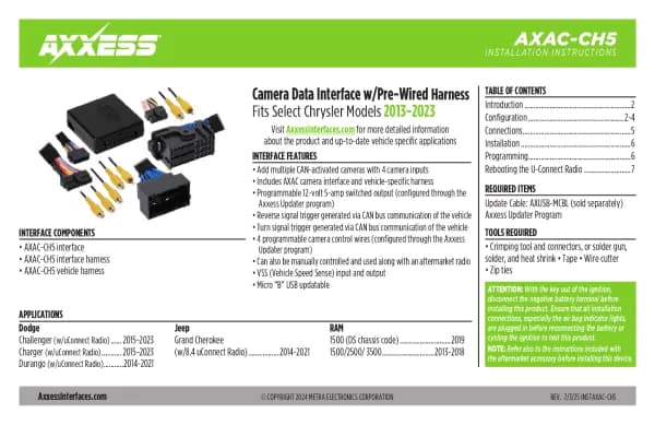 Axxess AXAC-CH5