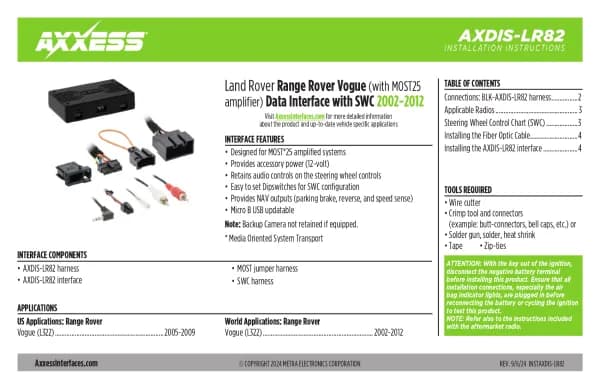 Axxess AXDIS-LR82