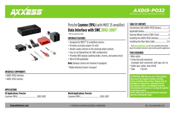 Axxess AXDIS-PO32