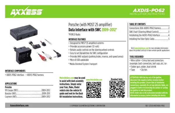 Axxess AXDIS-PO62