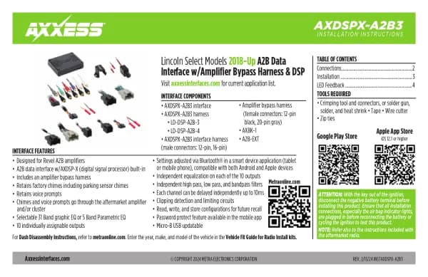 Axxess AXDSPX-A2B3