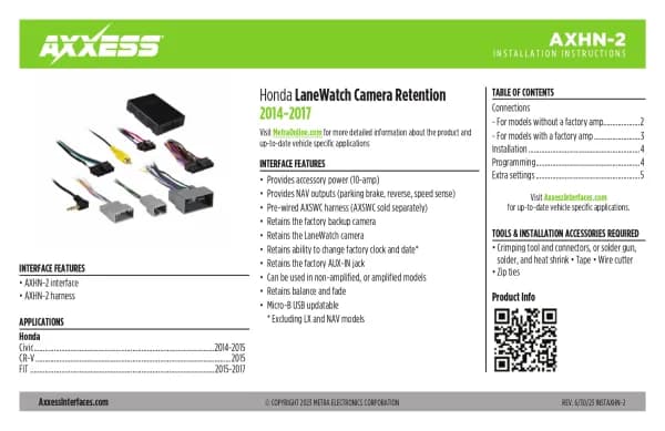 Axxess AXHN-2