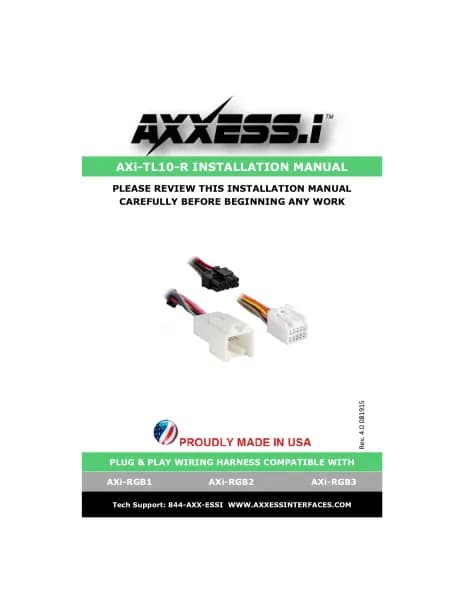 Axxess AXI-TL10-R