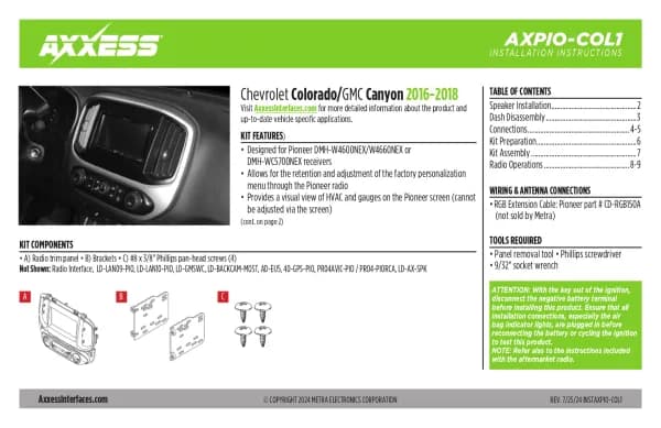 Axxess AXPIO-COL1
