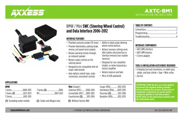 Axxess AXTC-BM1