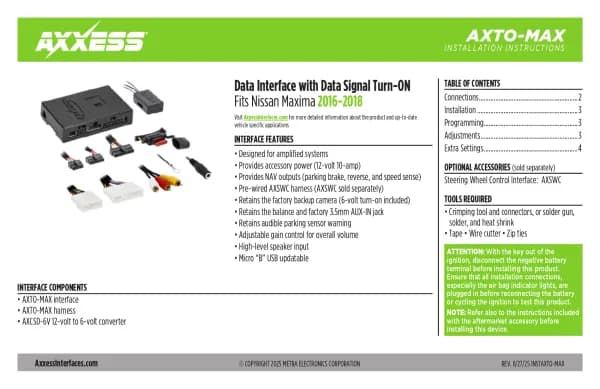 Axxess AXTO-MAX