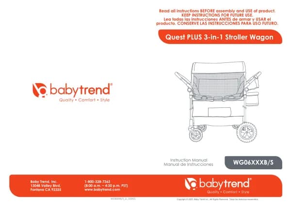 Baby Trend Quest PLUS 3-in-1