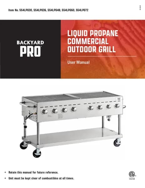 Backyard Pro 554LPGRD36