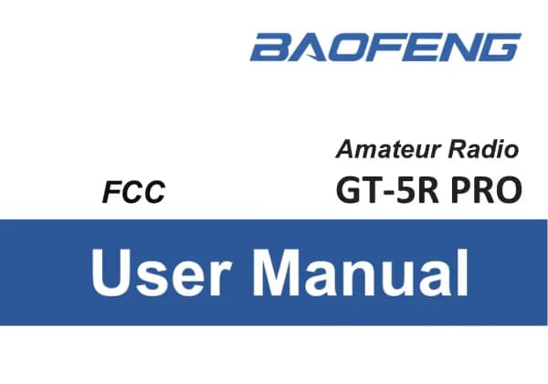 Baofeng GT-5R Pro