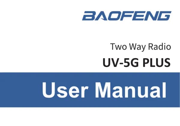 Baofeng UV-5G Plus