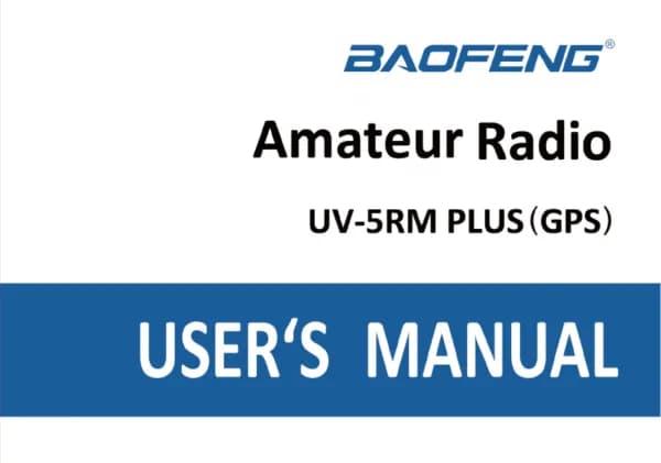 Baofeng UV-5RM PLUS GPS