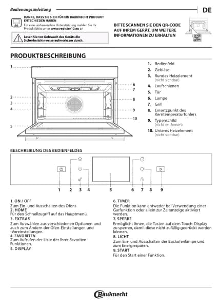 Bauknecht BCW9O7PHTSK
