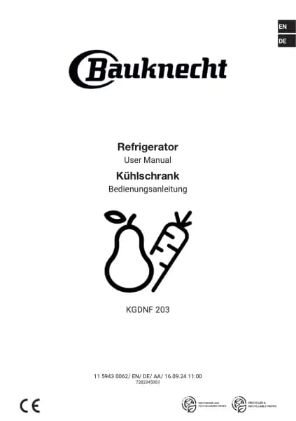 Bauknecht KGDNF 203