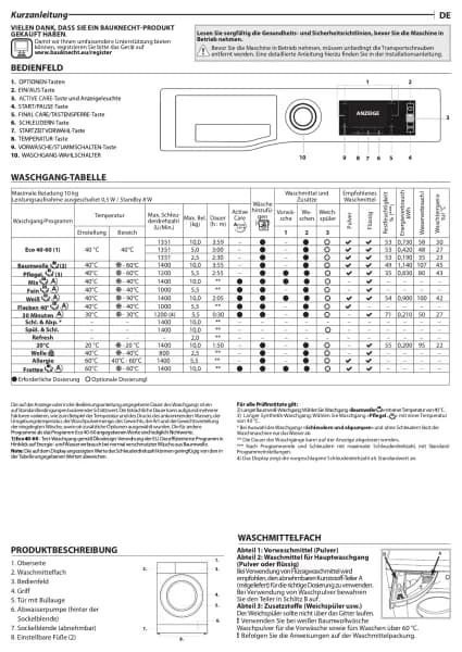 Bauknecht WM Elite 10 AA