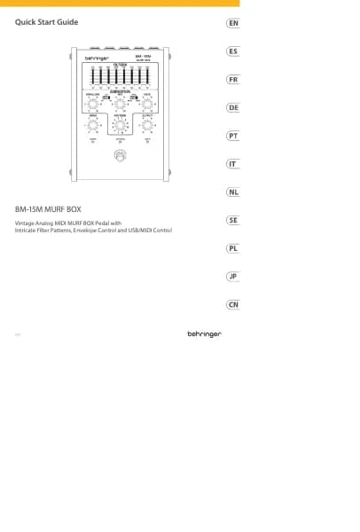 Behringer BM-15M MURF BOX