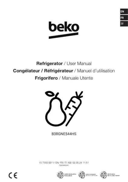 BEKO B3RGNE544HS