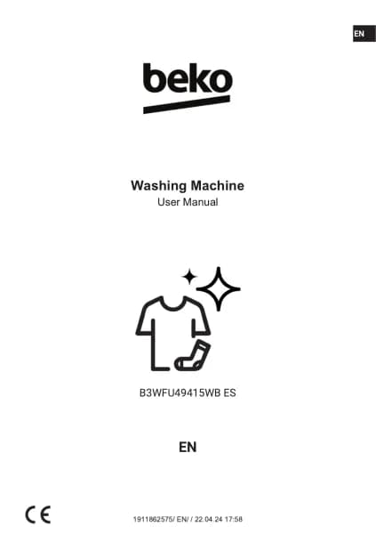 BEKO B3WFU49415WB