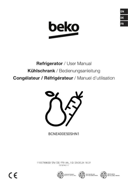 BEKO BCNE400E50SHN1