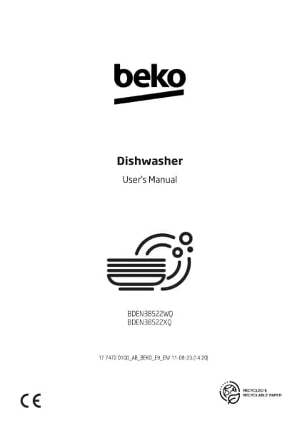 BEKO BDEN38522XQ