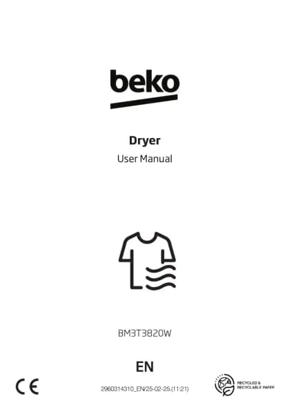 BEKO BM3T3820W