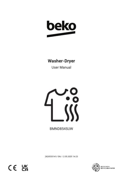 BEKO BMND8545UW