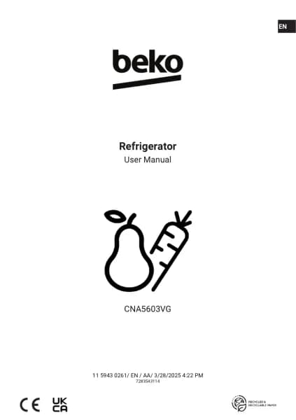 BEKO CNA5603VG