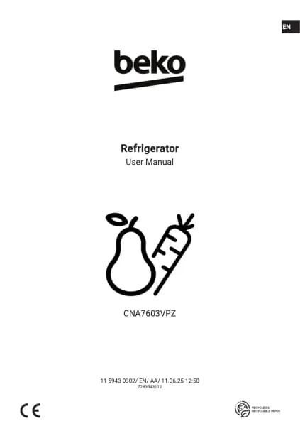 BEKO CNA7603VPZ