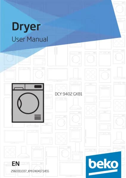 BEKO DCY9402GXB1