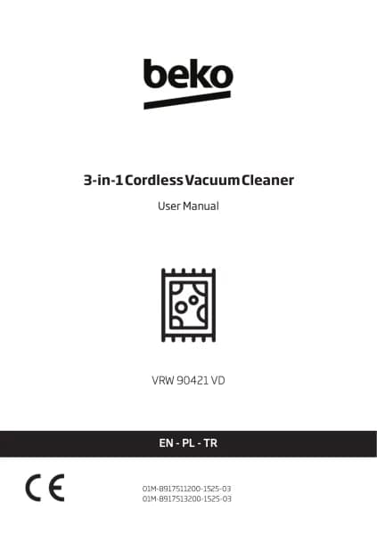 BEKO HydroTrio Pro VRW 90421 VD