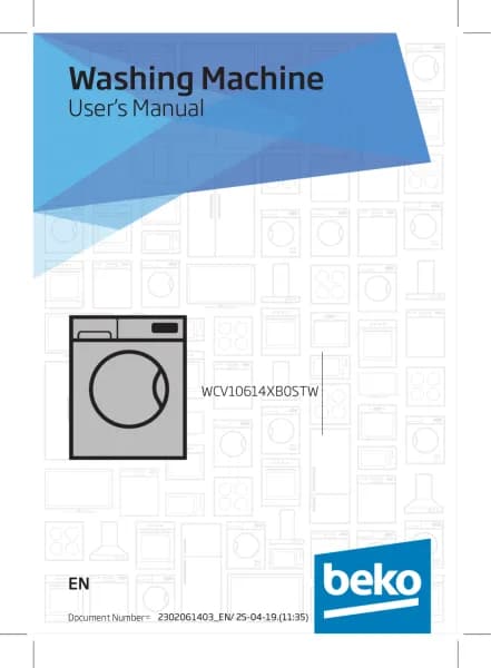 BEKO WCV10614XB0STW