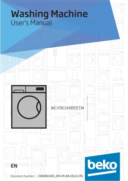 BEKO WCV9614XB0STW