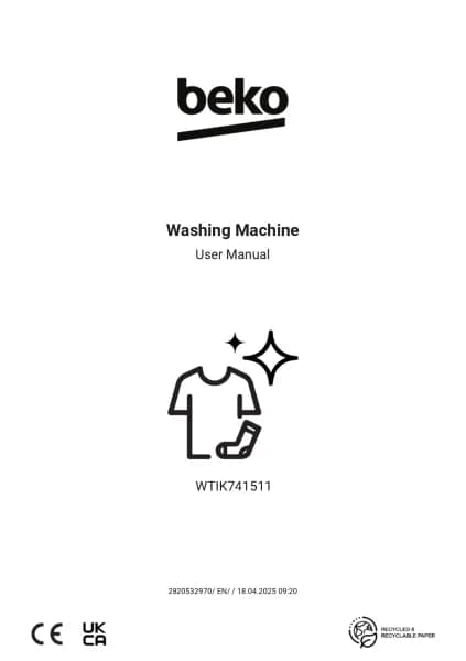 BEKO WTIK741511