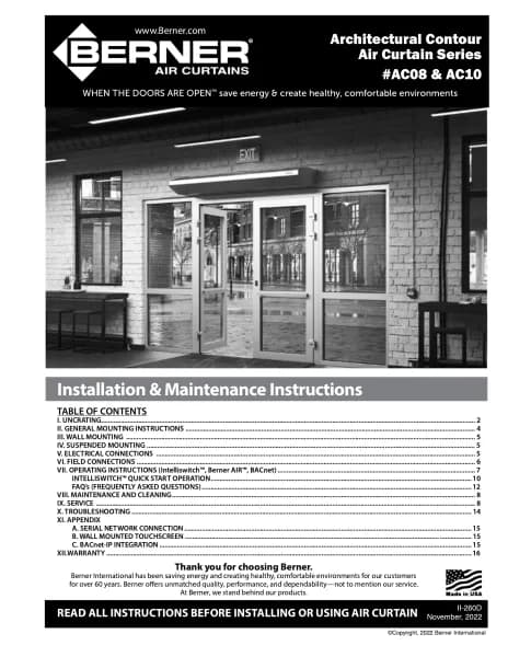 Berner Architectural Contour 8