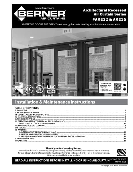Berner Architectural Recessed 12