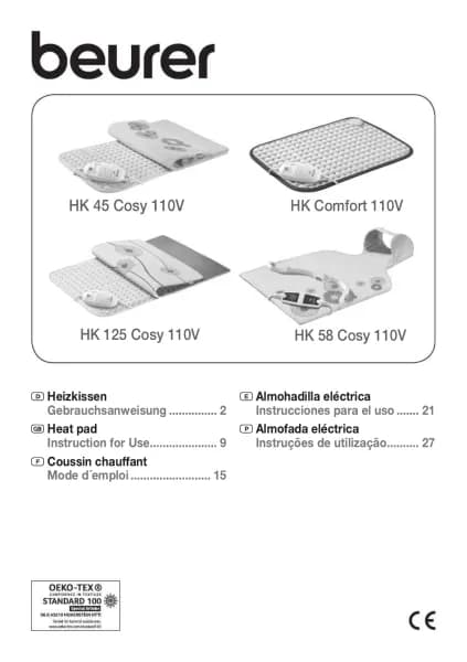 Beurer HK 125 Cosy