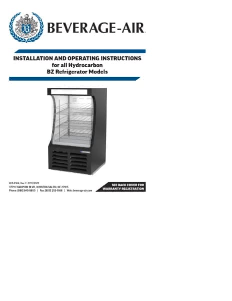 Beverage-Air BZ13HC-1-W