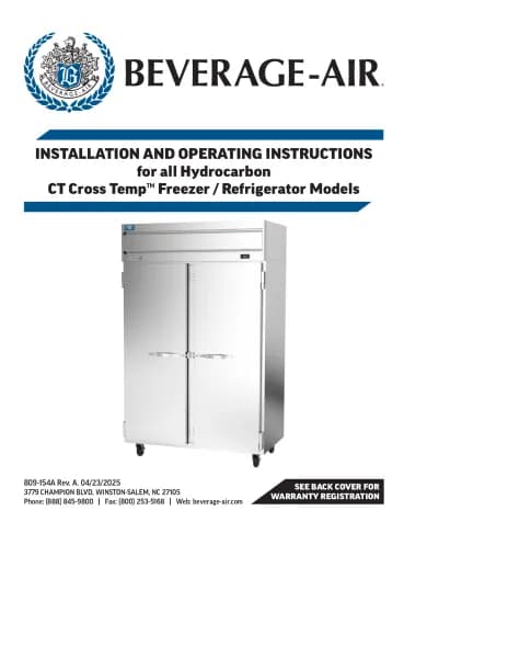 Beverage-Air CT1HC-1HG